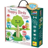 Boombalancering - Montessorispel - MONTESSORI HOUT - Balanceerspel, Boom en Vogels