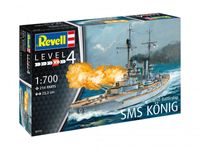 Revell 1/700 WWI Battleship SMS König