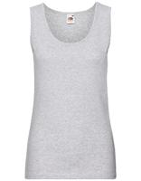 Fruit Of The Loom F262 Ladies´ Valueweight Vest - Heather Grey - M - thumbnail