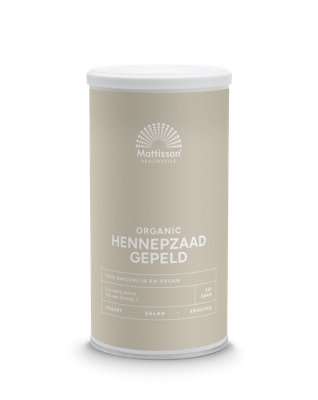 Mattisson HealthStyle Biologische Hennepzaad Gepeld
