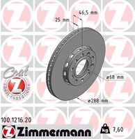Remschijf Coat Z 100121620