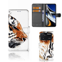 Hoesje Xiaomi Poco X4 Pro 5G Watercolor Tiger