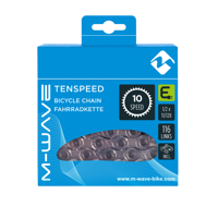 M-Wave (kmc) ketting e-bike 10 speed 116 links zilver