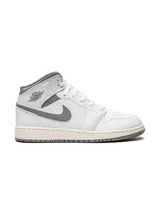 Jordan Kids baskets mi-montantes Air Jordan 1 Mid - Blanc