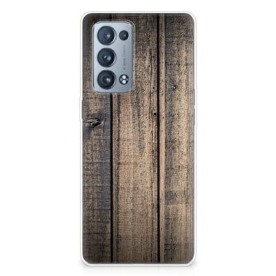 OPPO Reno 6 Pro Plus 5G | Bumper Hoesje | Steigerhout