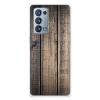 OPPO Reno 6 Pro Plus 5G | Bumper Hoesje | Steigerhout