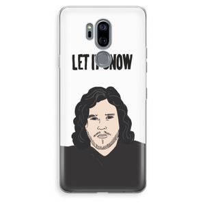 Let It Snow: LG G7 Thinq Transparant Hoesje