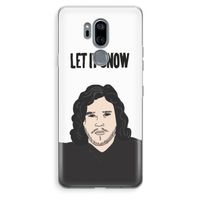 Let It Snow: LG G7 Thinq Transparant Hoesje