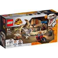 76945 LEGO Jurassic World Atociraptor Dinosaurus Motorachtervolging - thumbnail