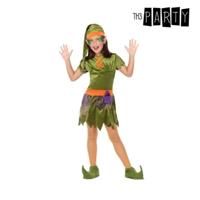 Kostuums voor Kinderen Elf Groen (5 Pcs) Maat 3-4 Jaar