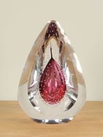Object glas kristal roze/lila nr. 31