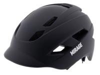 Mirage urban helm e-bike led 55-58cm mat zwart