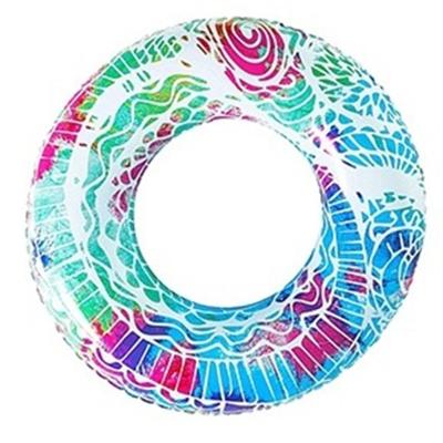 Opblaasbare zwemband/zwemring - Space - blauw - D91 cm - zwembad speelgoed - mensen