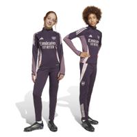 adidas Arsenal Trainingspak 1/4-Zip 2024-2025 Kids Donkerpaars Beige Paars