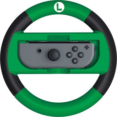 , MK8 Deluxe Racing Wheel Luigi Nintendo Switch