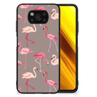 Xiaomi Poco X3 | X3 Pro Dierenprint Telefoonhoesje Flamingo