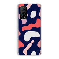 Memphis Shapes Pink: Xiaomi Mi 10T 5G Transparant Hoesje