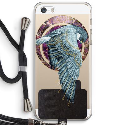 Golden Falcon: iPhone 5 / 5S / SE Transparant Hoesje met koord