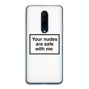 Safe with me: OnePlus 7 Pro Transparant Hoesje
