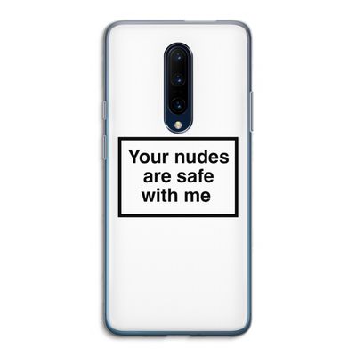 Safe with me: OnePlus 7 Pro Transparant Hoesje