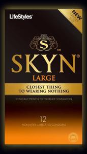 SKYN Large King Size Latexvrije Condooms 12 stuks