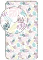 Stitch hoeslaken Bladeren - Eenpersoons - 90 x 200 cm - Katoen Stitch hoeslaken Bladeren - Eenpersoons - 90 x 200 cm - Katoen