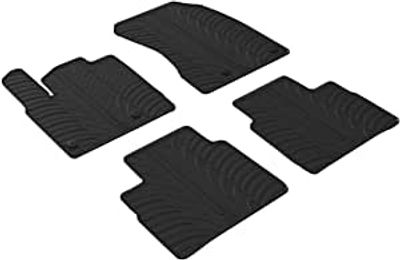 Rubbermatten passend voor Nissan X-Trail 2021- (T-Design 4-delig + montageclips) GL0804