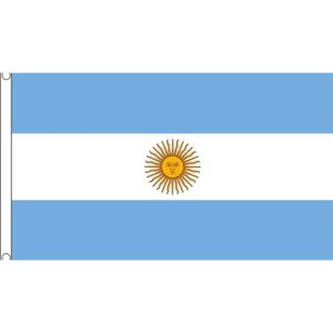 Mega vlag Argentinie 150 x 240 cm