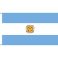 Mega vlag Argentinie 150 x 240 cm - thumbnail