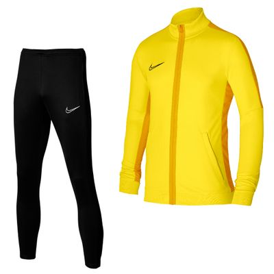 Nike Dri-FIT Academy 23 Full-Zip Trainingspak Geel Goud Zwart Nike Dri-FIT Academy 23 Full-Zip Trainingspak Geel Goud Zwart
