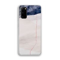 Stone White: Samsung Galaxy S20 Transparant Hoesje