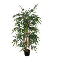 Kunstplant Mica Bamboe in plastic pot 150x75cm | 2 stuks