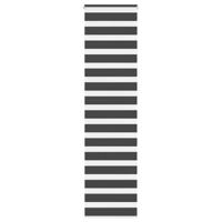 Zebra rolgordijn 65x230 cm stofbreedte 60,9 cm zwart Zebra rolgordijn 65x230 cm stofbreedte 60,9 cm zwart