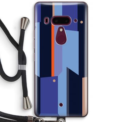 Gestalte 3: HTC U12+ Transparant Hoesje met koord