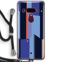 Gestalte 3: HTC U12+ Transparant Hoesje met koord