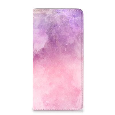 Bookcase Samsung Galaxy A14 4G Pink Purple Paint Bookcase Samsung Galaxy A14 4G Pink Purple Paint