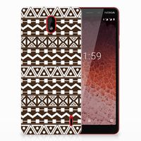 Nokia 1 Plus TPU bumper Aztec Brown - thumbnail