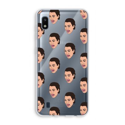 Ugly Cry Call: Samsung Galaxy A10 Transparant Hoesje