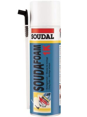 Soudal Soudafoam 1 K | PU Schuim | Champagne | 500 ml - 100392