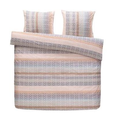 Dekbedovertrek Gideon grafisch - beige - 240x200/220 cm