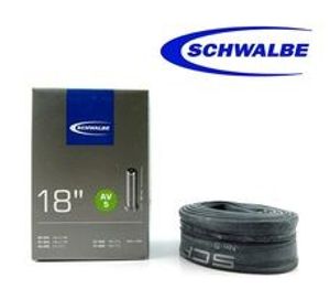 Schwalbe AV5 fiets binnenband Schrader-ventiel 17"/18" 32 - 47 mm