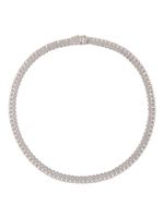 Susan Caplan Vintage collier ras-du-cou en chaîne (années 1970) - Argent
