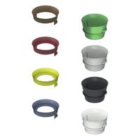 Reduceerringenset TECE Voor Spoelkasten Met Een Inbouwdiepte Van 13 cm 8 Stuks TECE
