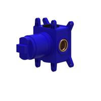 Inbouwbox IVY tbv Inbouw 3-weg Stop-Omstel Symmetry Donker Blauw IVY