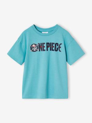 T-Shirt ONE PIECE Logo grijsblauw