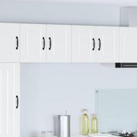 Keukenkast met plank 2 pcs Wit 60 x 31 x 40 cm Bewerkt hout