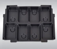 Makita Accessoires 839742-7 | Mbox inlay | voor 8x 18 V accu&apos;s | excl. accu&apos;s. - 839742-7 - thumbnail