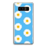Margrietjes: Samsung Galaxy Note 8 Transparant Hoesje