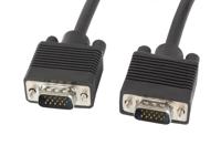 Lanberg CA-VGAC-10CC-0150-B VGA kabel 15 m VGA (D-Sub) Zwart