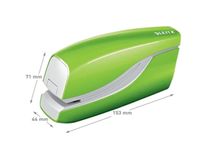Nietmachine Leitz WOW NeXXt elektrisch 10vel E1 groen - thumbnail